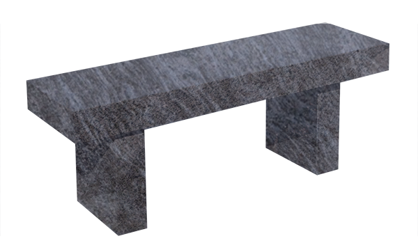 BEN158APBB.png Straight Seat & Harp Leg Bench 3-0x1-2x0-4 AP Bahama Blue (2) Harp Legs 1-0x0-4x1-2 - Image 1