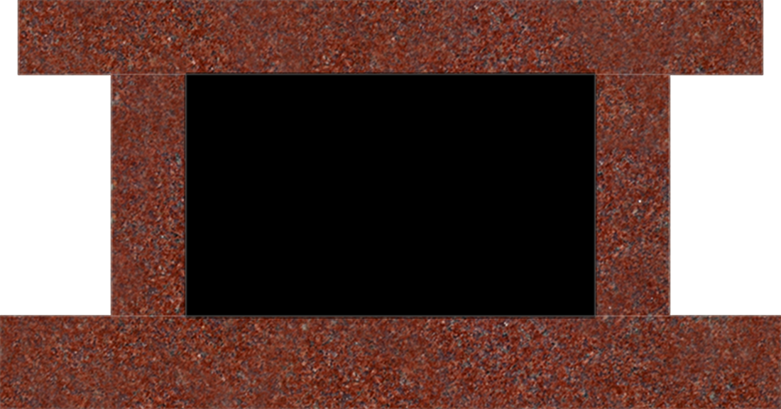 BEN160APIR.png Panel Bench 3-6x1-4x1-10 AP India Red Removable Jet Black Panel - Image 1