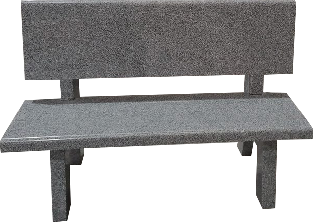 BEN183APLG.png Park Bench 4-0x1-2x0-2 AP China Grey Back 4-0x0-2x1-2; (2) Legs 1-8x0-2.5x2-6 - Image 1