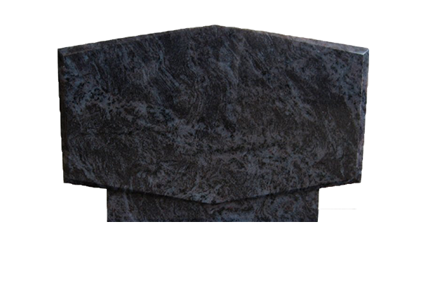 RTP037APBB.png * Rooftop w/ Chamfers 4-0x0-8x2-4 AP Bahama Blue Chamfers and 3/4" Recess on Front Only, Checks on Bottom - Image 1