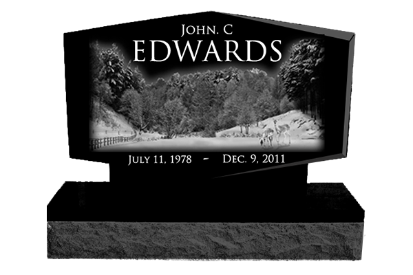 RTP037APJB_CHAMFERS.png Roof Top w/ chamfers 4-0x0-8x2-4 All Polished JetBlack - Image 1