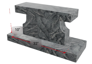 Pedestal - Pedestal Bench - Template 02