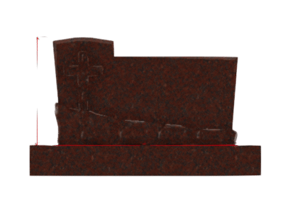 Rocked Cross Template 01