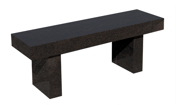 BEN157APJB.png Straight Seat & Leg Bench 4-0x1-2x0-4 AP Jet Black (2) Straight Legs 1-0x0-4x1-2 - Image 1