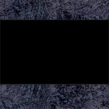 Panel Bench 3-6x1-4x1-10 AP Bahama Blue Removable Jet Black Panel