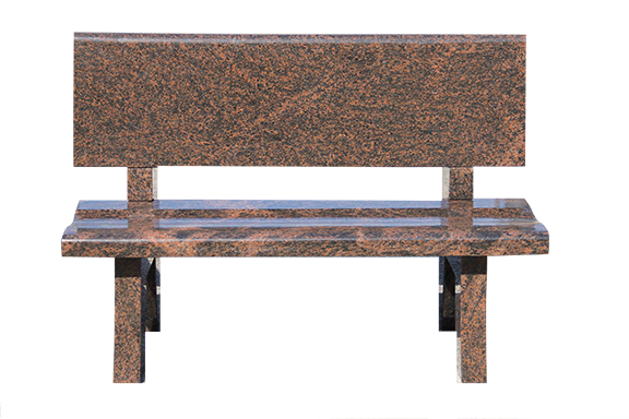BEN265APRU.png Park Bench 3-0x1-2x0-2 AP Rustic Brown Back 3-0x0-2x1-2; (2) Legs 1-8x0-2.5x2-6 - Image 1