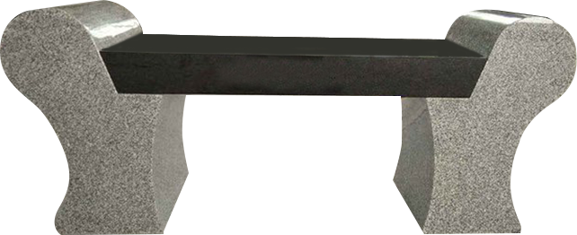 DES24489.png Bench Design 24489 Seat 3-0x1-2x0-4 AP Jet Black QTY 2 14x14x22 All Polished Custom Legs CHINA GREY - Image 1