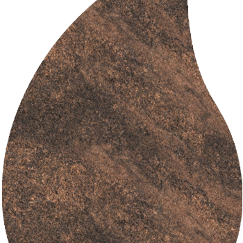 Tear Drop 2-2x0-6x3-0 All Polished Rustic Brown